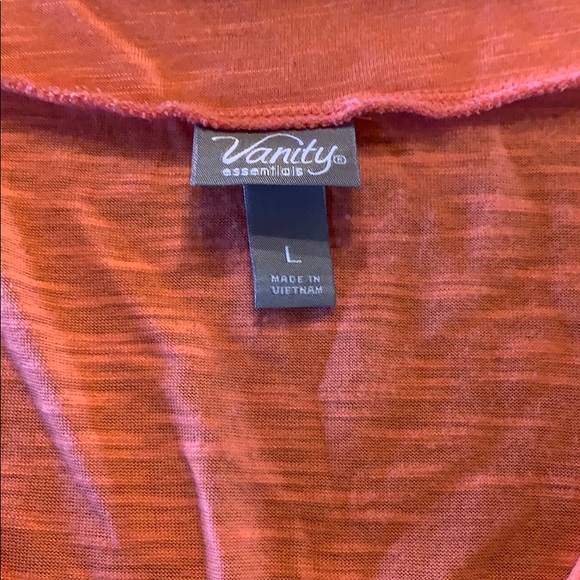 Vanity coral color top wrap - Picture 2 of 4